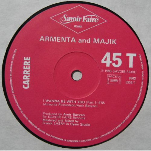 Armenta Majik I Wanna Be With You Maxi