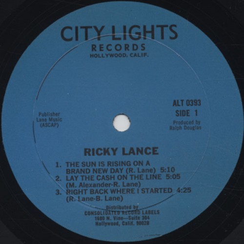 Ricky Lance label
