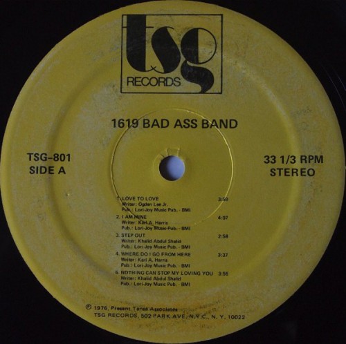 1619 Bad Ass Band Label