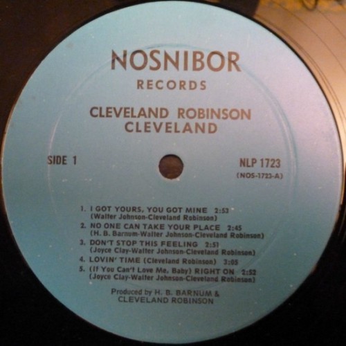 Cleveland Robinson label