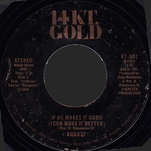 August 14KT Gold 51A