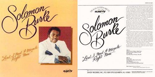Solomon Burke Savoy 14660