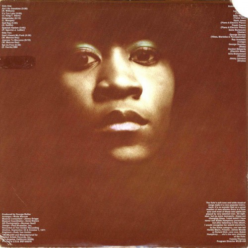 Bobbi Humphrey - Flute In - cover verso