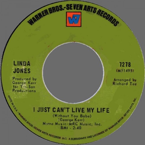 linda jones i just cant live my life without you babe WB7278