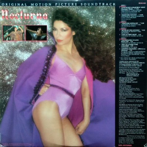 Various Gloria Gaynor Nocturna OST LP back