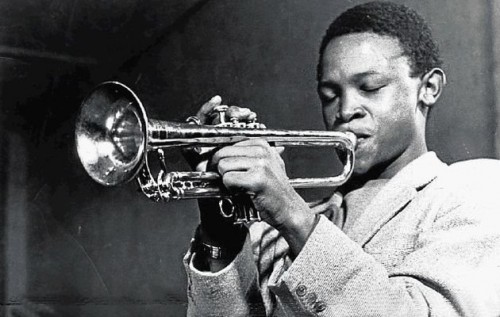 Hugh Masekela young