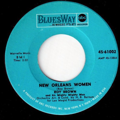 Roy Brown Bluesway 61002A