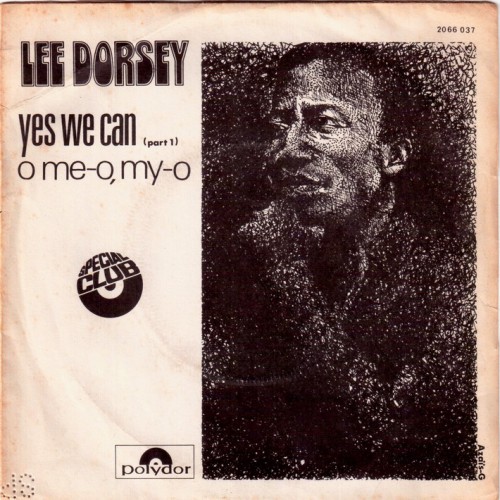 Lee Dorsey Yes We Can Cover
