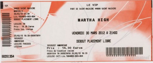 Marha High 2012