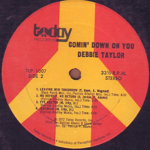 DebbieTaylor_1972_CominDownOnYouTodayTLP1007FACEB.jpg