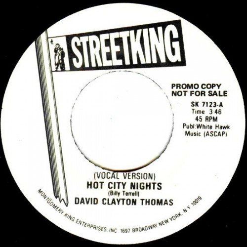 David Clayton Thomas Hot City Nights