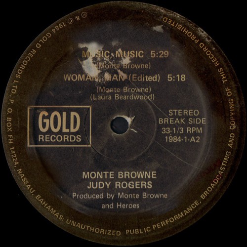 Monte Browne Judy Rogers Woman Man Music