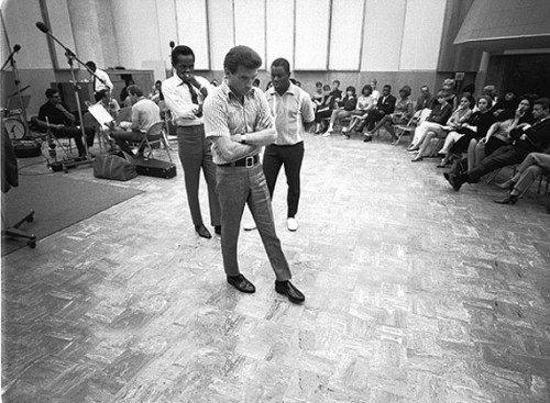 David Axelrod with Lou Rawls and HB Barnum